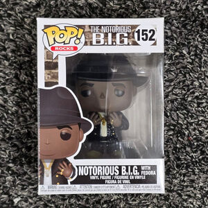 Funko Pop! Rocks Notorious B.I.G. with Fedora Action Figure Black